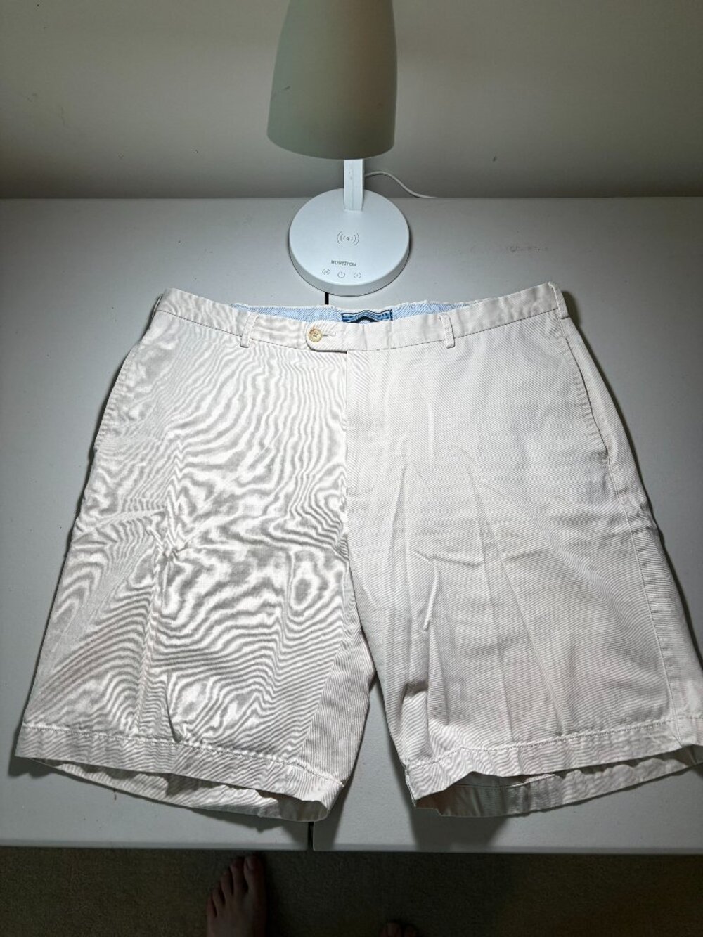 Peter Millar Chino cream shorts
